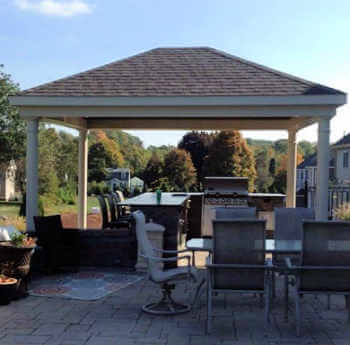 Vinyl Classic Pavilion| Vinyl Pavilions | Gazebo Depot